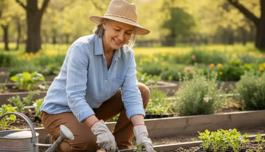 # La jardinería como actividad física completa