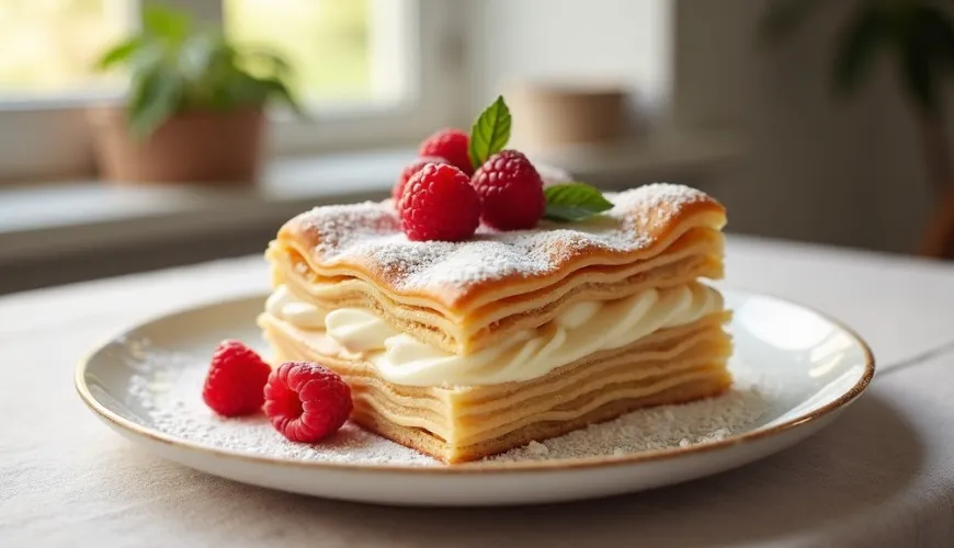Enamórate del mille-feuille con nuestra sencilla receta