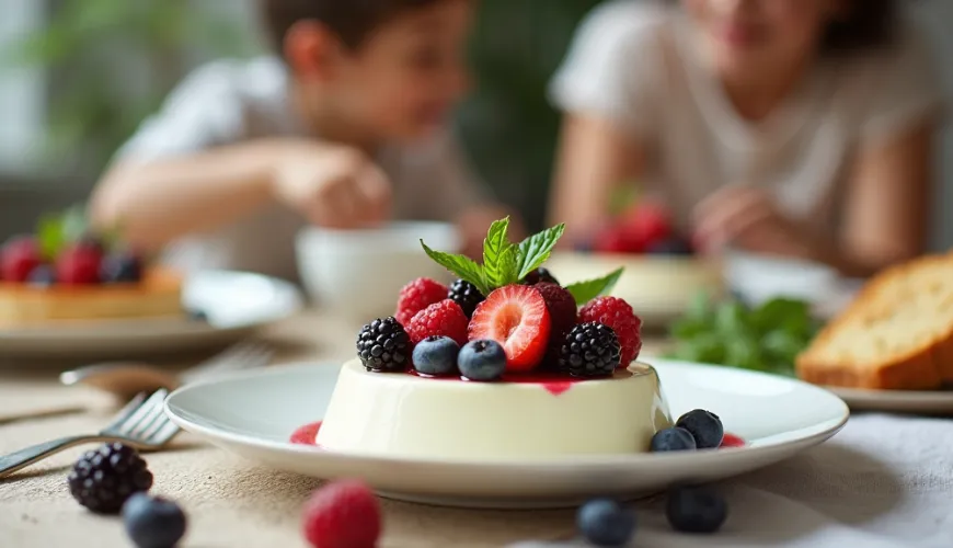 Cómo preparar una receta sencilla de panna cotta